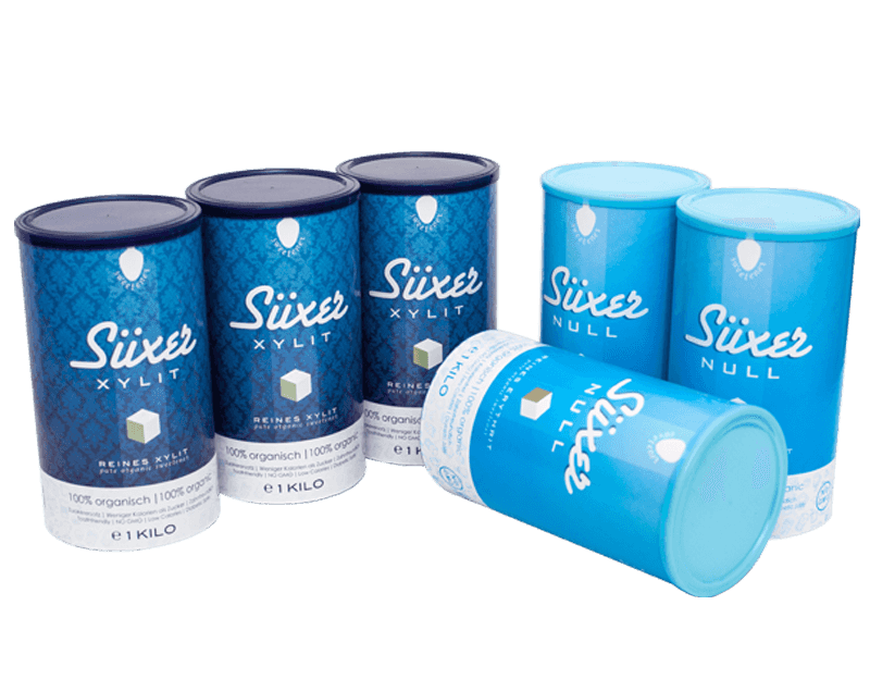 Composite Canister Sugar  Paper Packaging
