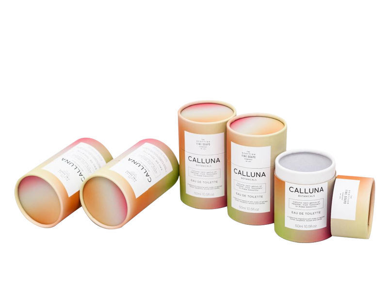  Custom Print Cardboard Paper Tube Packaging for Perfume
