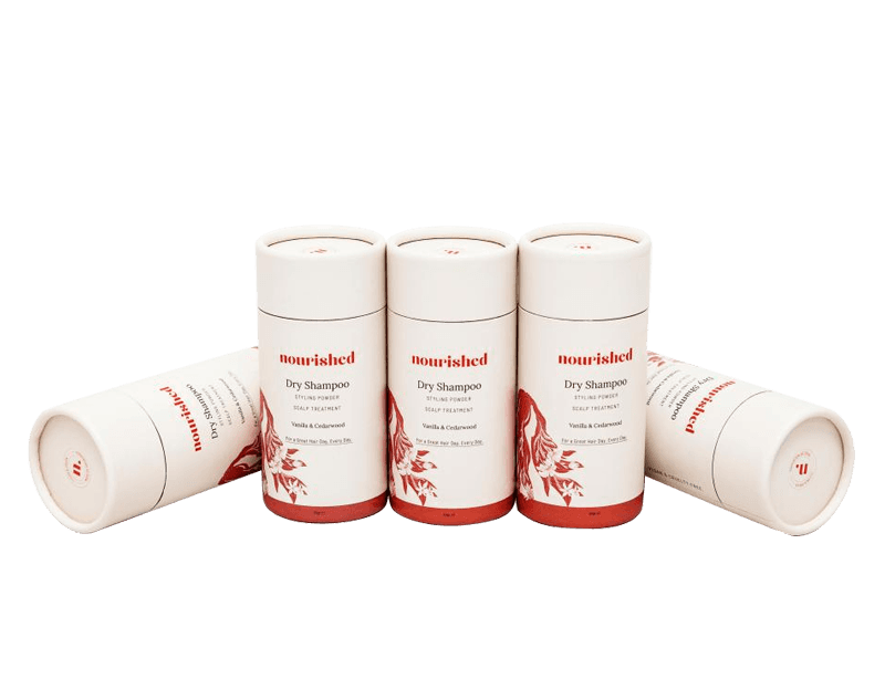 Eco-friendly Cardboard Paper Tube Packaging Loose Powder Jar 40g