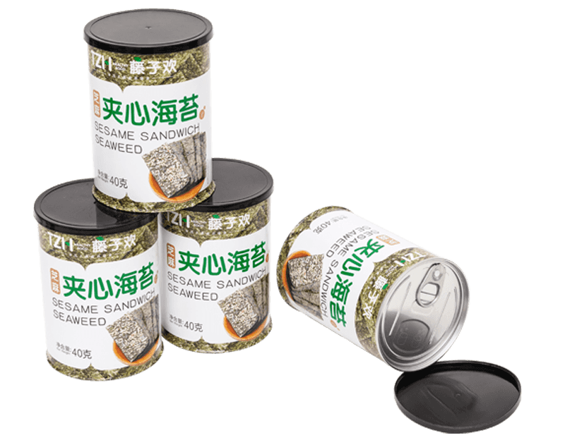 Luxury Sandwich seaweed Snack Box Packaging
