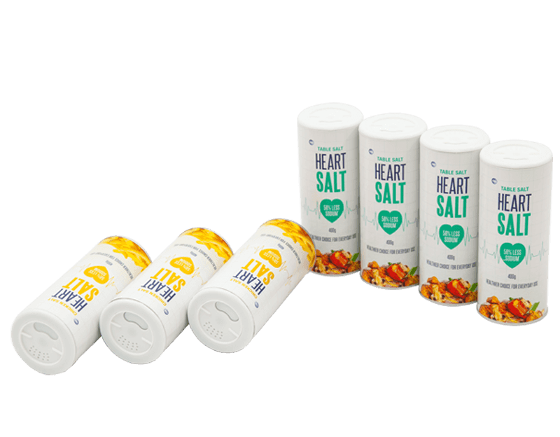 Condiment Spice Paper Tube Packaging Can with Shaker Lid