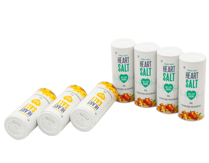 Condiment Spice Paper Tube Packaging Can with Shaker Lid