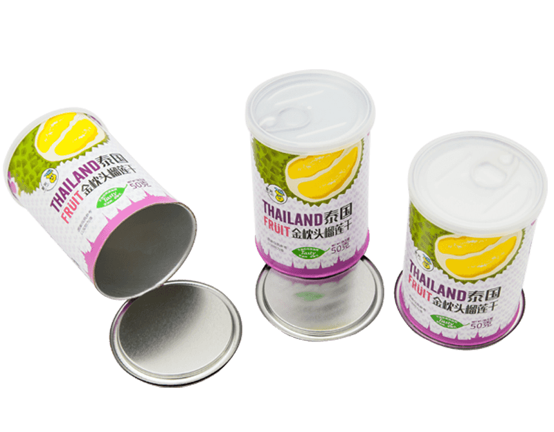 customizable Dried durian Snacks Paper Packaging Box
