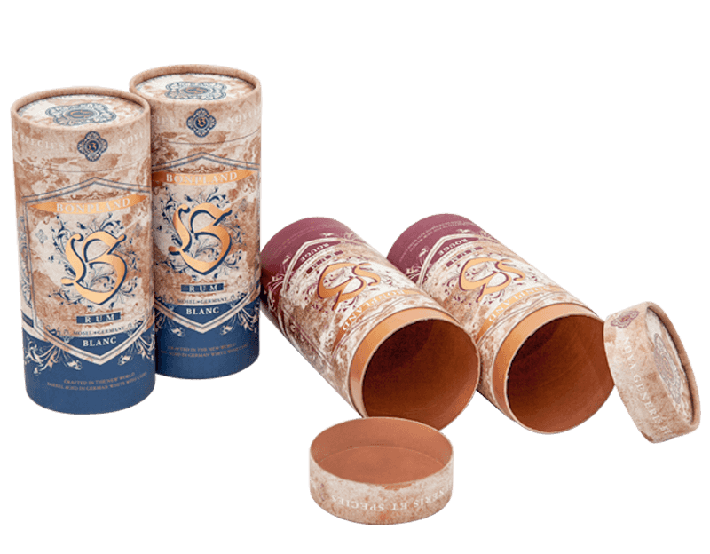 Champagne Wine Gift Box Round Box