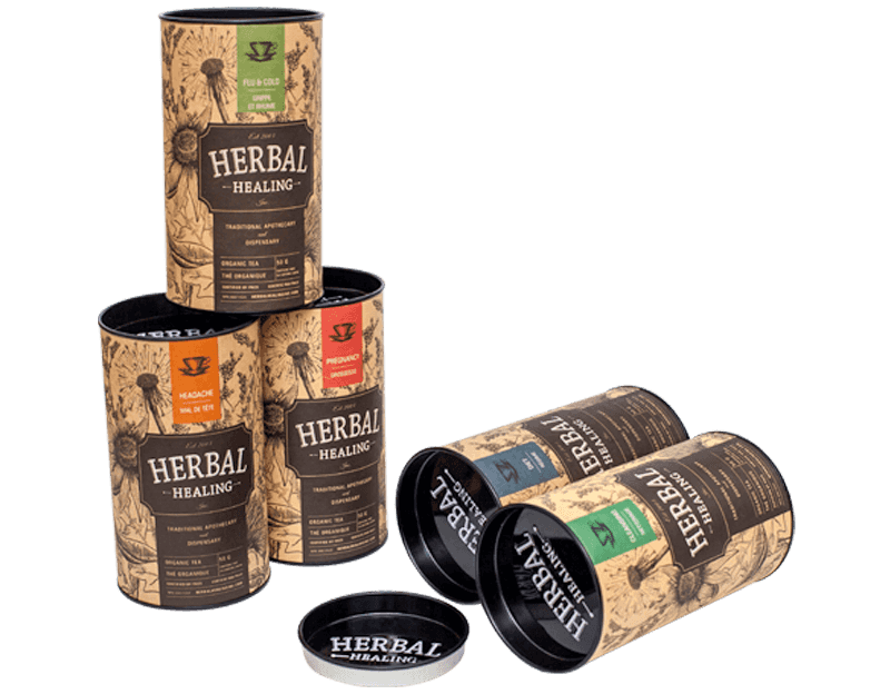 cheap eco friendly loose tea packaging box