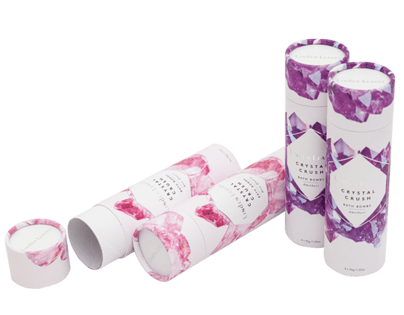 (61-63)*H195MM Custom Printed Bath Bomb Packaging box