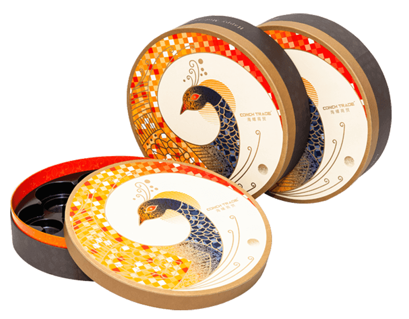 High Quality Luxury Design Round Food Grade Carton