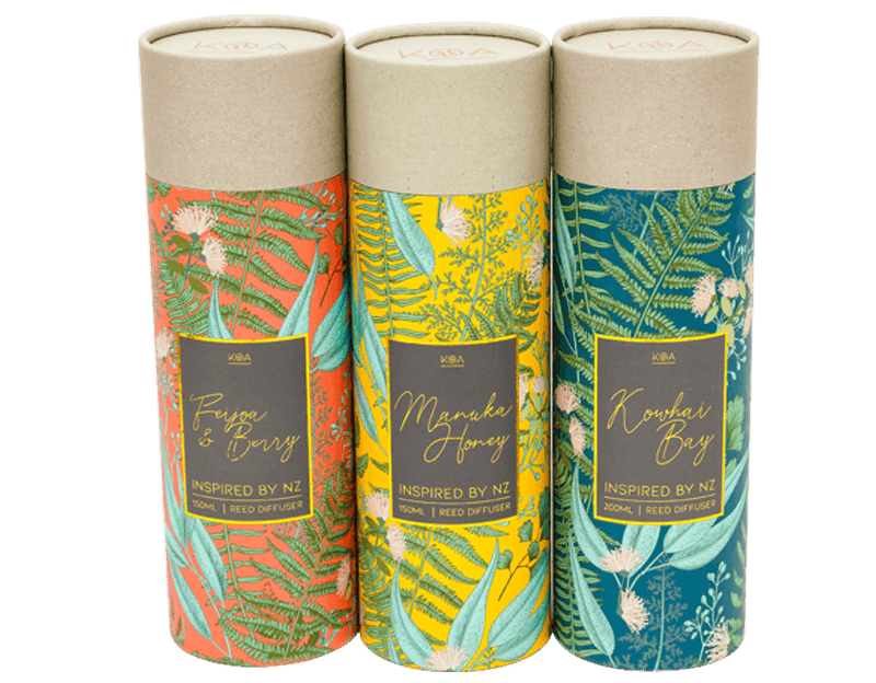 Eco-friendly Candle Foil Luxury Paper Cylinder Packaging