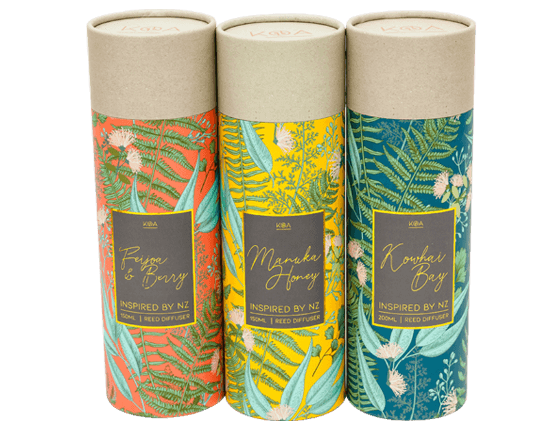 Eco-friendly Candle Foil Luxury Paper Cylinder Packaging