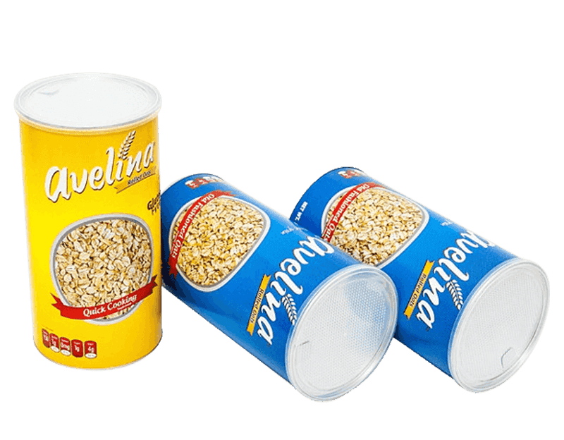 ID99*160MM FDA Paper Canister  Container Cereal Box