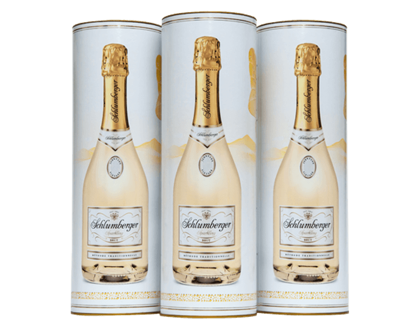 0.75L Cylinder Food Grade Paper wine bottle box