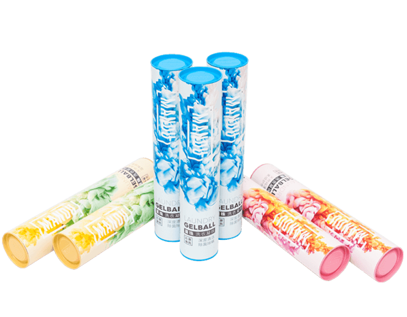 Paper Tube Packaging for Laundry Beads