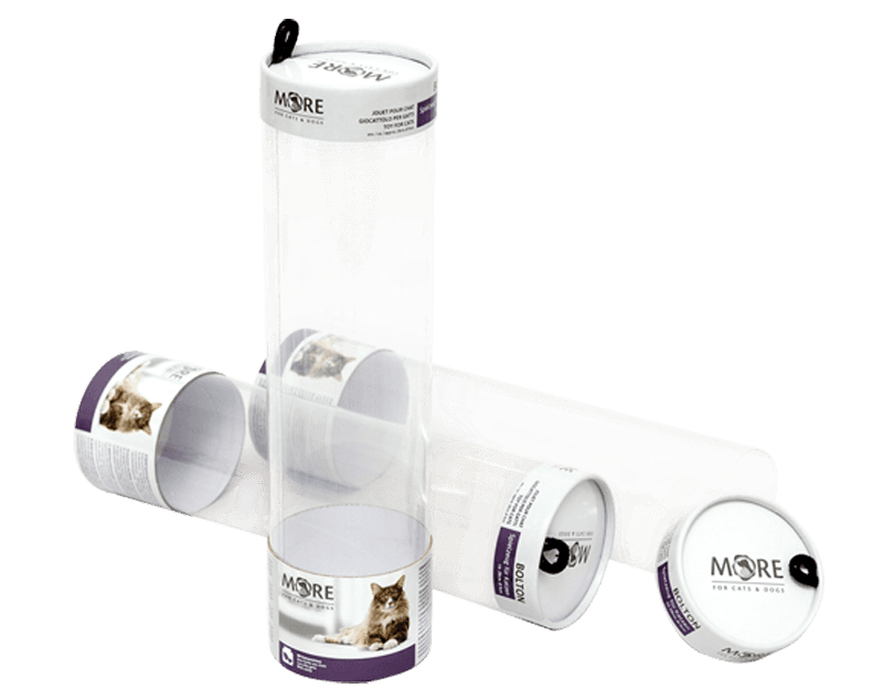 Custom Packing Food Packaging Cylinder Plastic Tube