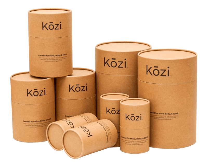 Custom Logo Biodegradable Kraft Papier Pillow Box