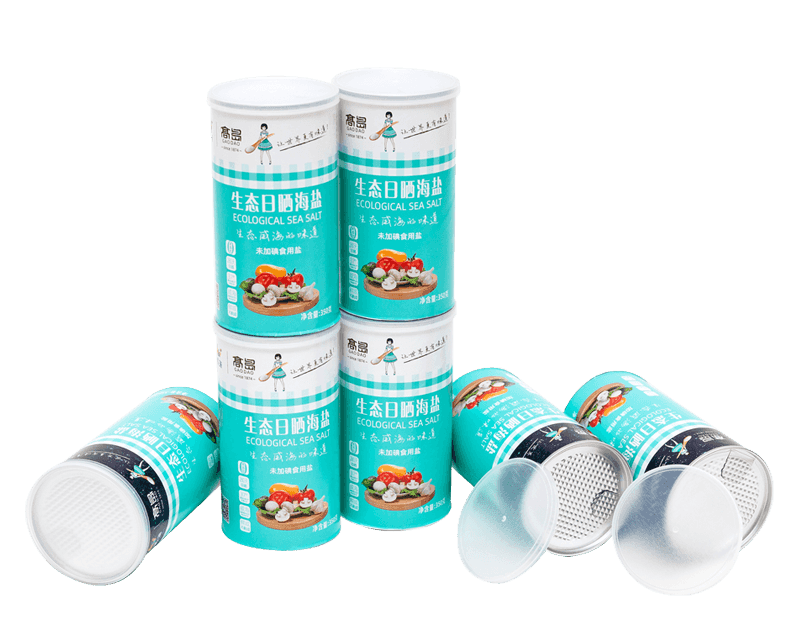 Empty Tamper-proof Salt Packaging Containers 350g Wholesale