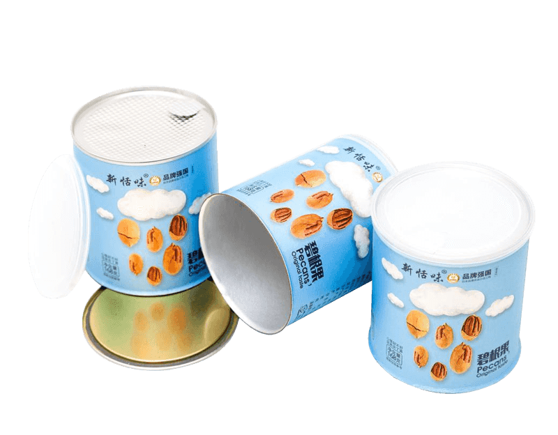 Hermetic Composite Paper Can Packaging Snack Box