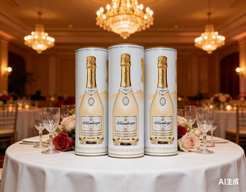 0.75L Cylinder Food Grade Paper wine bottle box