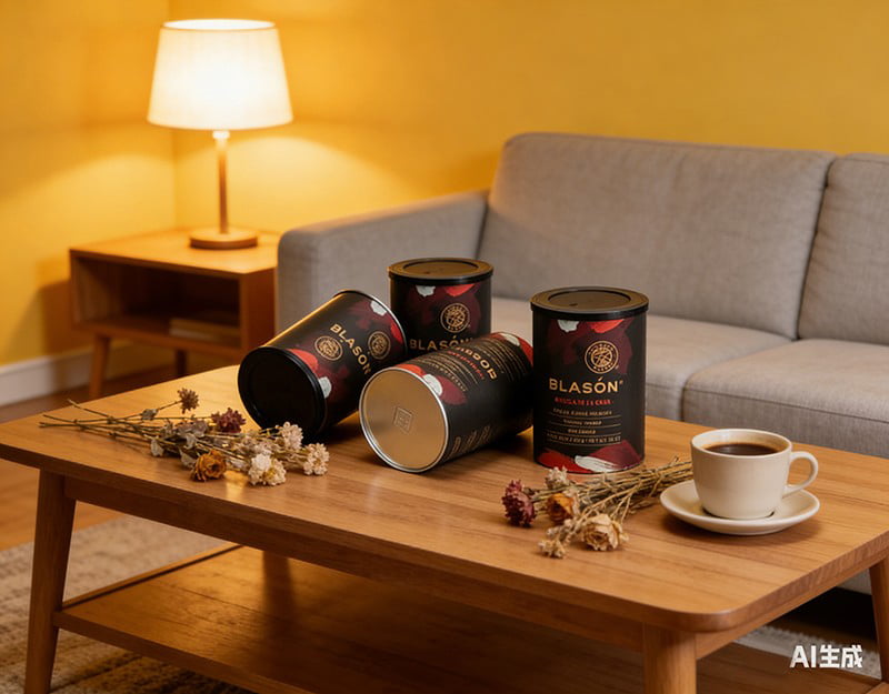 Paper Can Coffee with Valve
