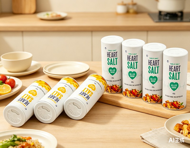 Condiment Spice Paper Tube Packaging Can with Shaker Lid