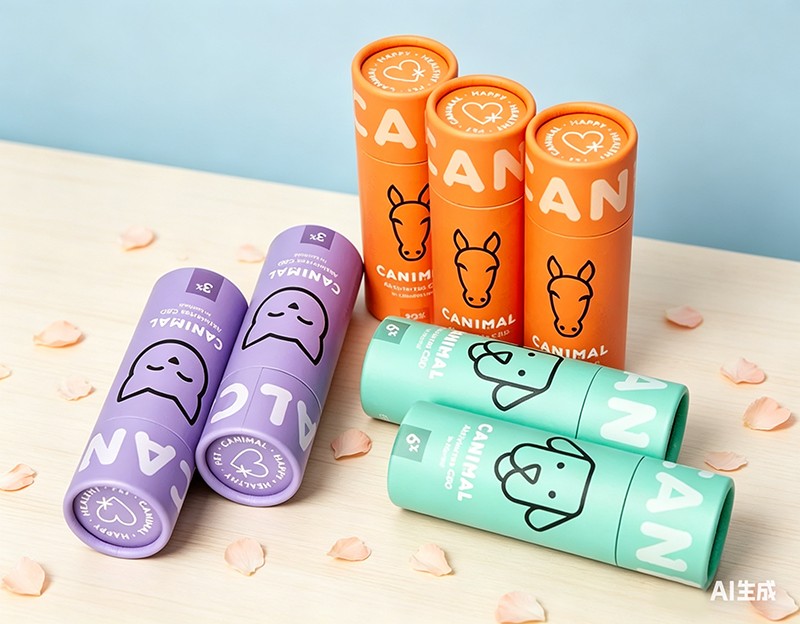 Sustainable Premium Paper Tube Packaging for Healthy & Natural Pet Treats
