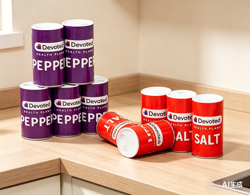 Cardboard Salt Shaker with Plastic Sifters