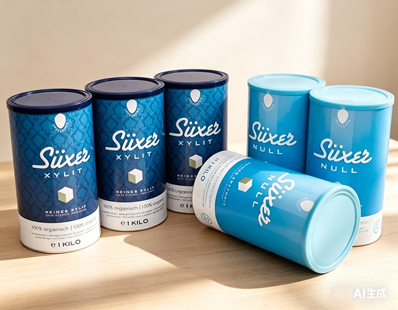 Composite Canister Sugar  Paper Packaging