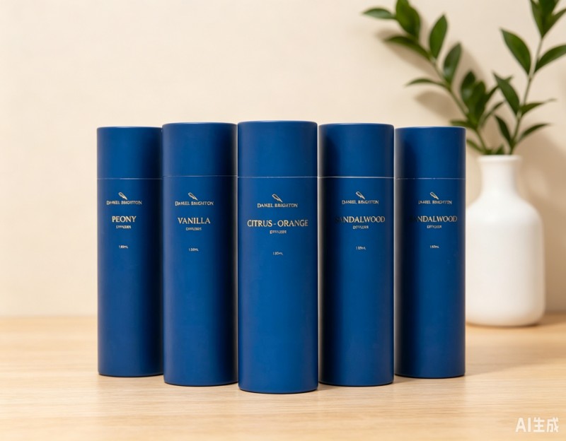 Cardboard Paper Tube Reed Diffuser Packaging Luxury