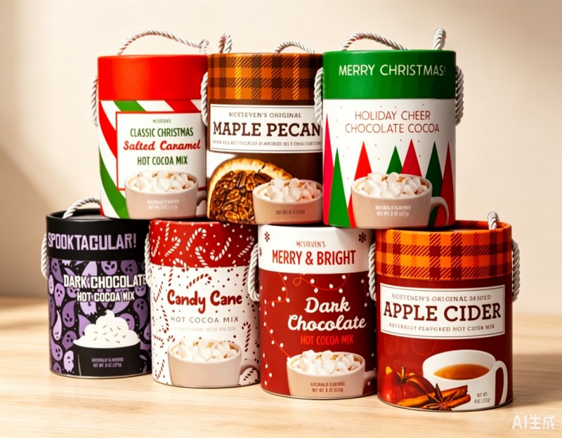 Christmas Gift Box with Rope