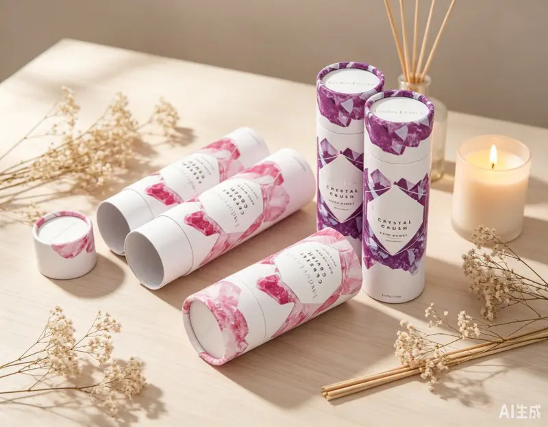 (61-63)*H195MM Custom Printed Bath Bomb Packaging box