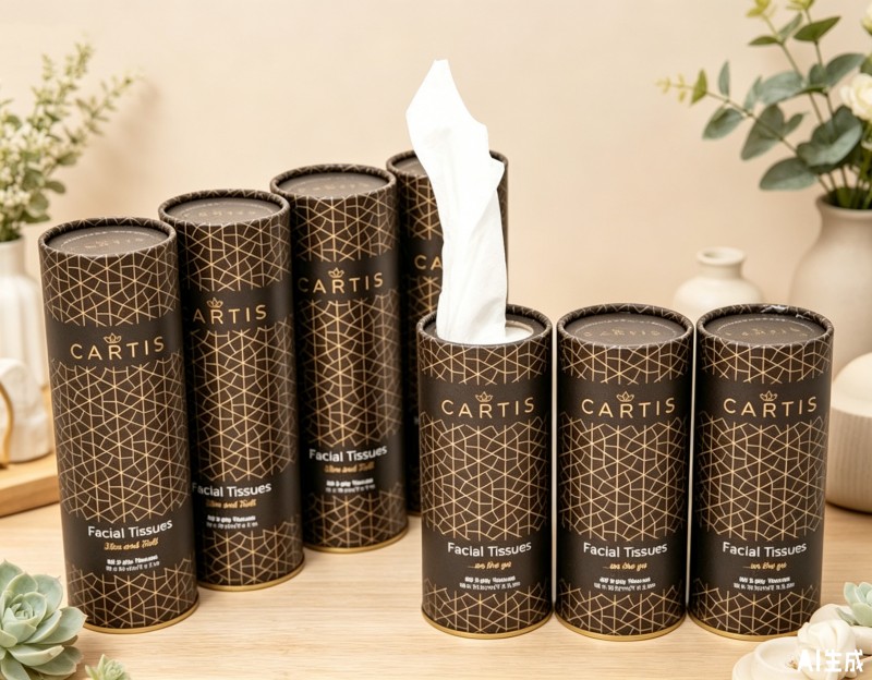 Cheap Price Round Paper Car Tissue Box Holder