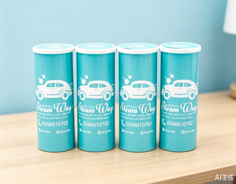 Customized Promotional Round Box Car Tissues