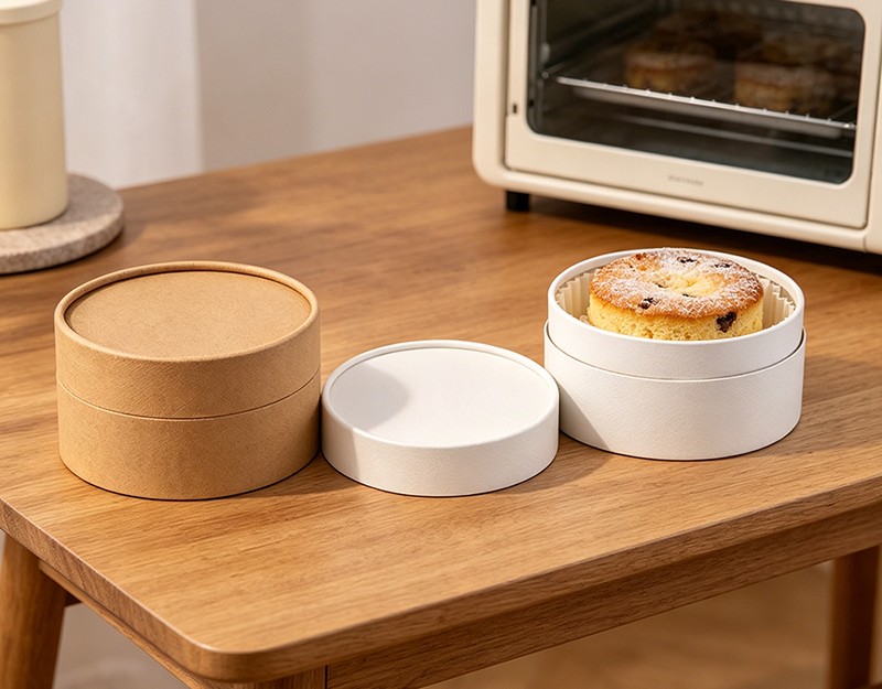 Specialty Paper Cake Packaging Jar