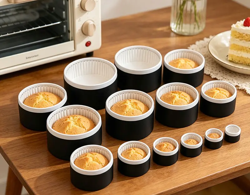 Custom Round Cupcake Paper Tube Box| Recyclable Bakery Gift Paper Can Custom Round Cupcake Paper Tube Box| Recyclable Bakery Gift Paper Can